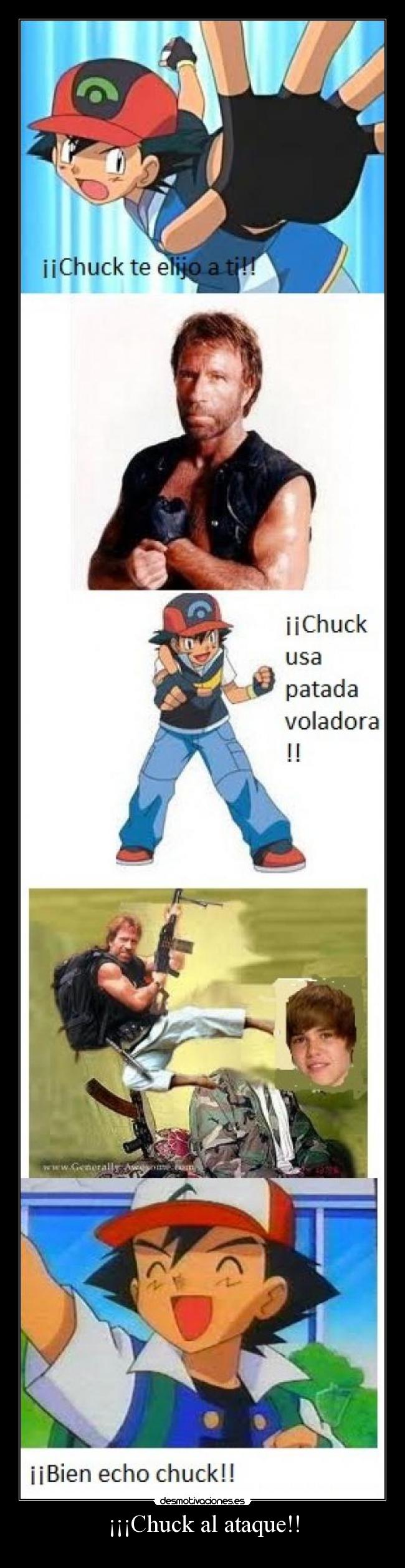 ¡¡¡Chuck al ataque!! -