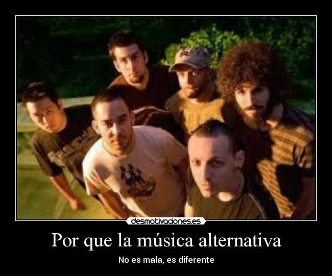 carteles musica linkin park desmotivaciones