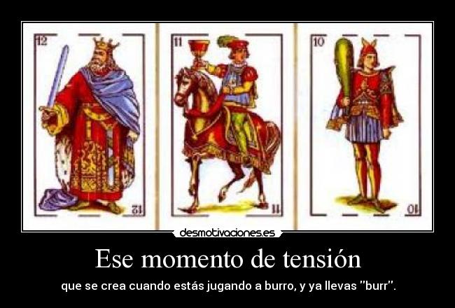 Ese momento de tensión -