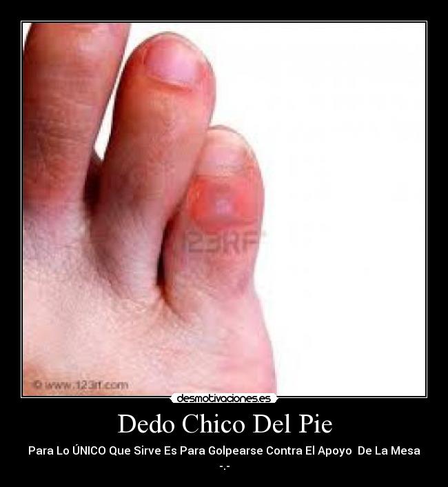 Dedo Chico Del Pie -