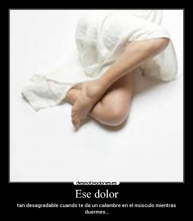 Ese dolor -