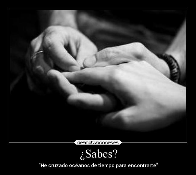 ¿Sabes? - 