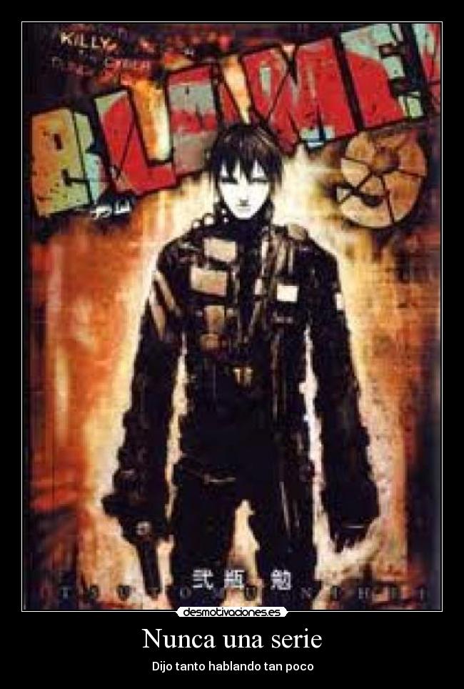 Nunca una serie - Dijo tanto hablando tan poco