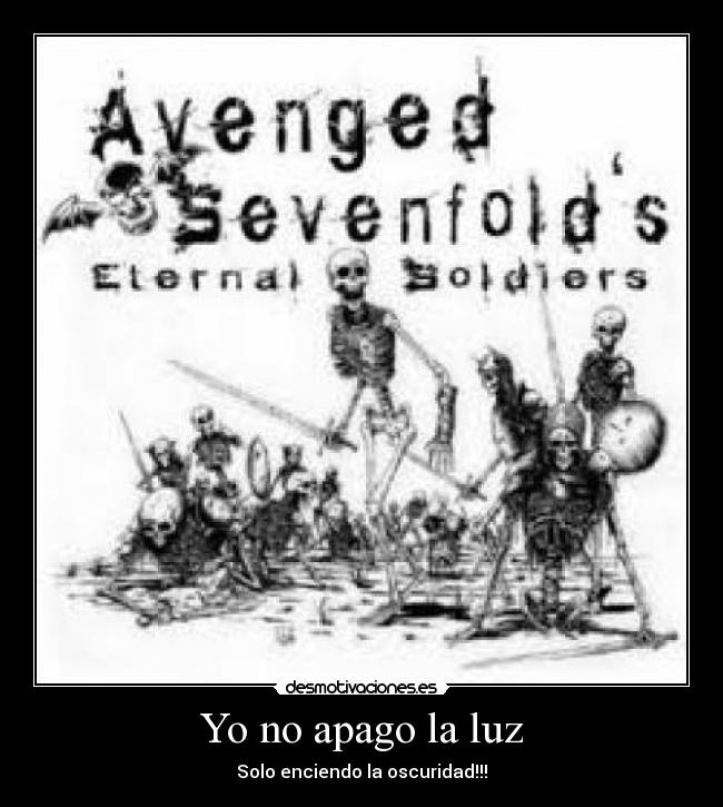 Yo no apago la luz -