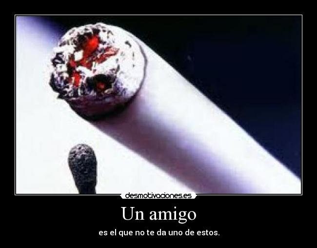 Un amigo -