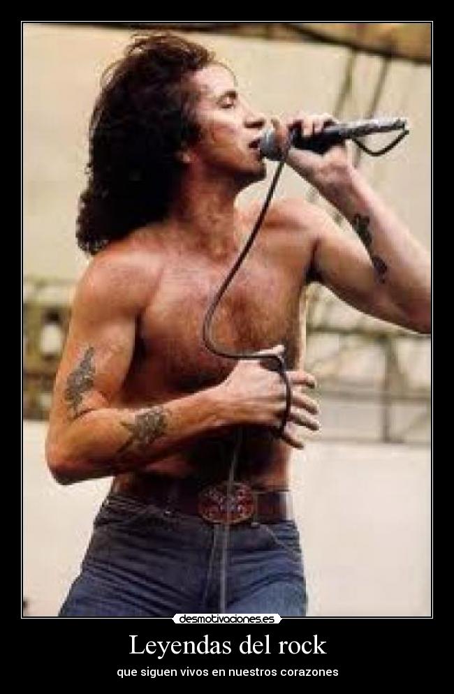 Leyendas del rock - que siguen vivos en nuestros corazones