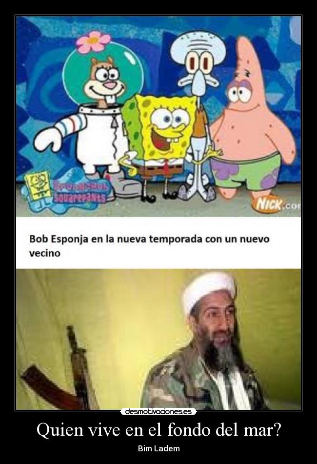 Quien vive en el fondo del mar? - Bim Ladem