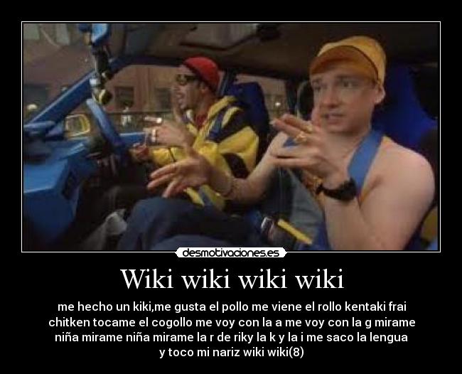 Wiki wiki wiki wiki -