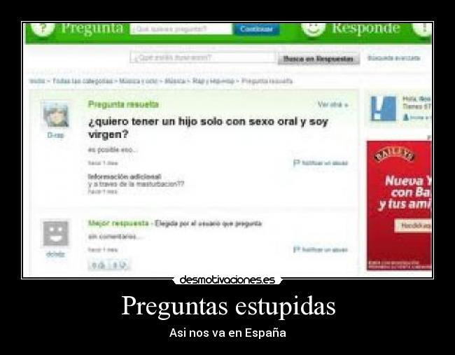 Preguntas estupidas -