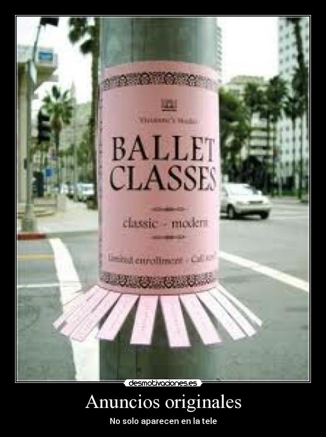 Anuncios originales - No solo aparecen en la tele