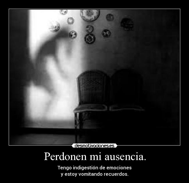 carteles ausencia perdonen desmotivaciones