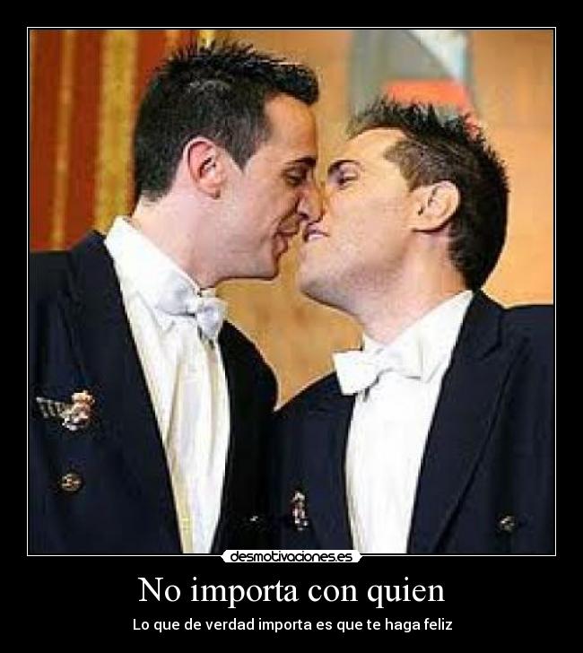 No importa con quien -