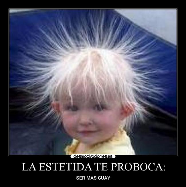 LA ESTETIDA TE PROBOCA: - SER MAS GUAY