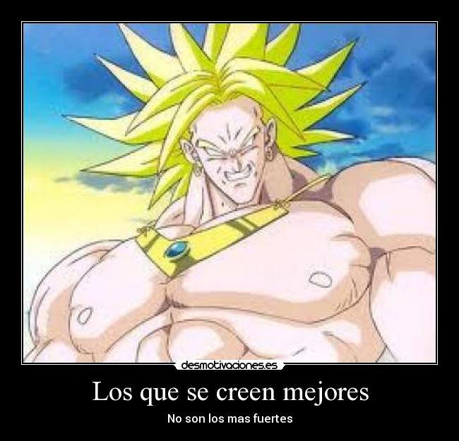 Los que se creen mejores - 