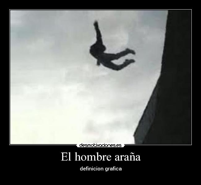 El hombre araña -