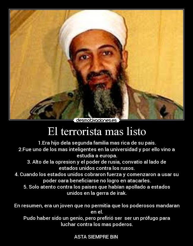 El terrorista mas listo - 