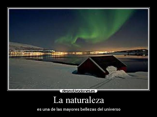 La naturaleza - 