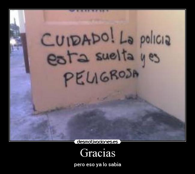 Gracias -