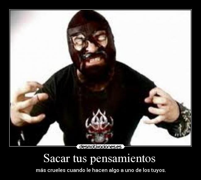 Sacar tus pensamientos -