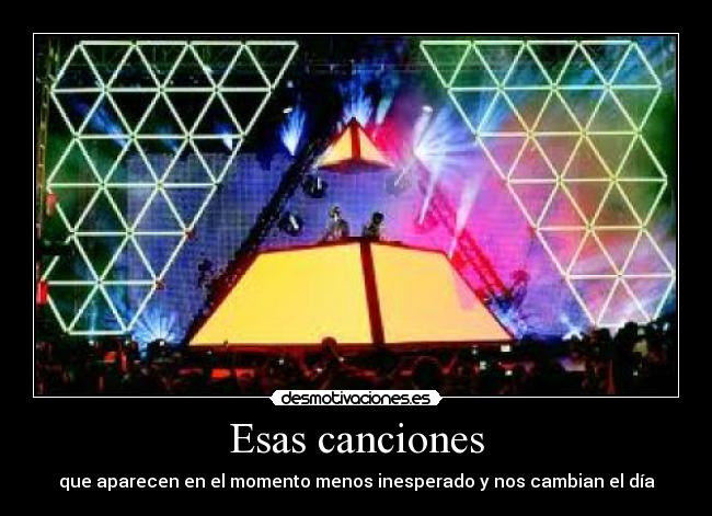 Esas canciones -