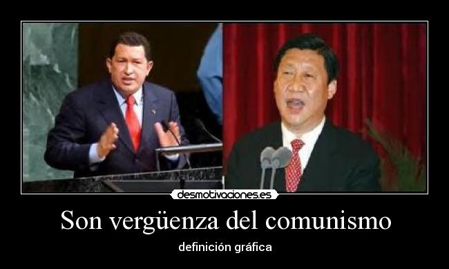 Son vergüenza del comunismo - definición gráfica