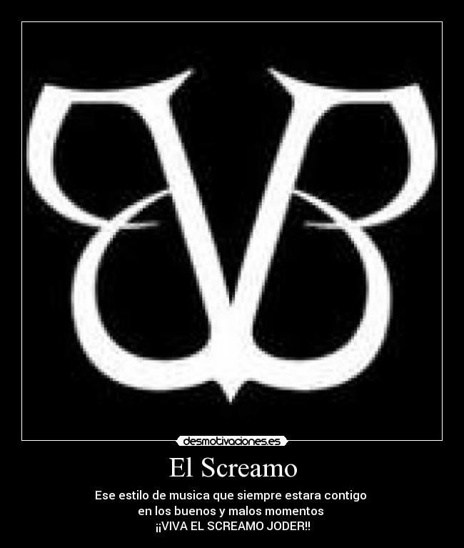 carteles screamo desmotivaciones