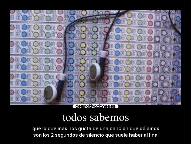 todos sabemos -