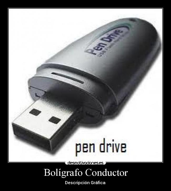 Bolígrafo Conductor - Descripción Gráfica 