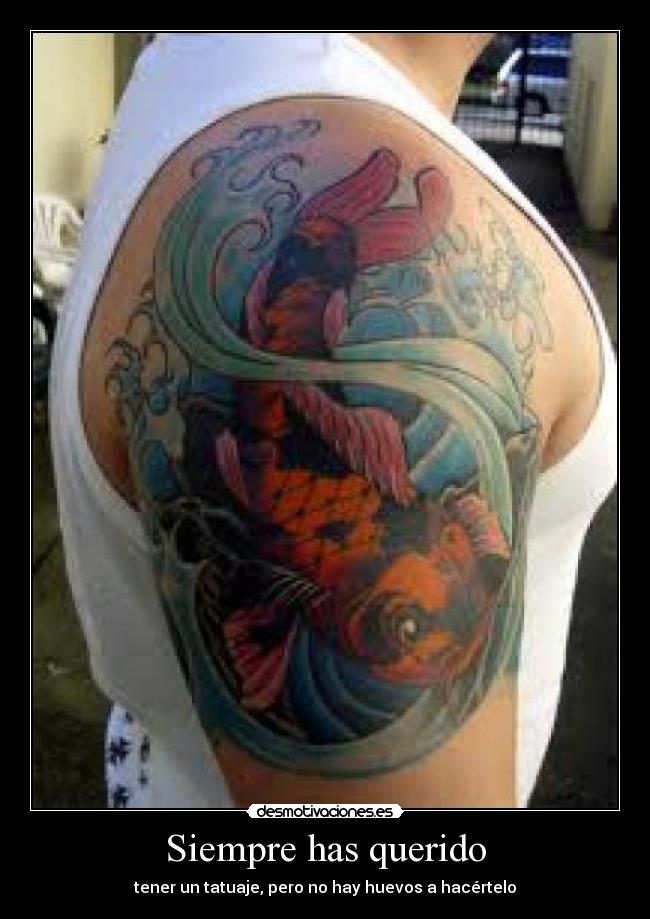 Siempre has querido - tener un tatuaje, pero no hay huevos a hacértelo