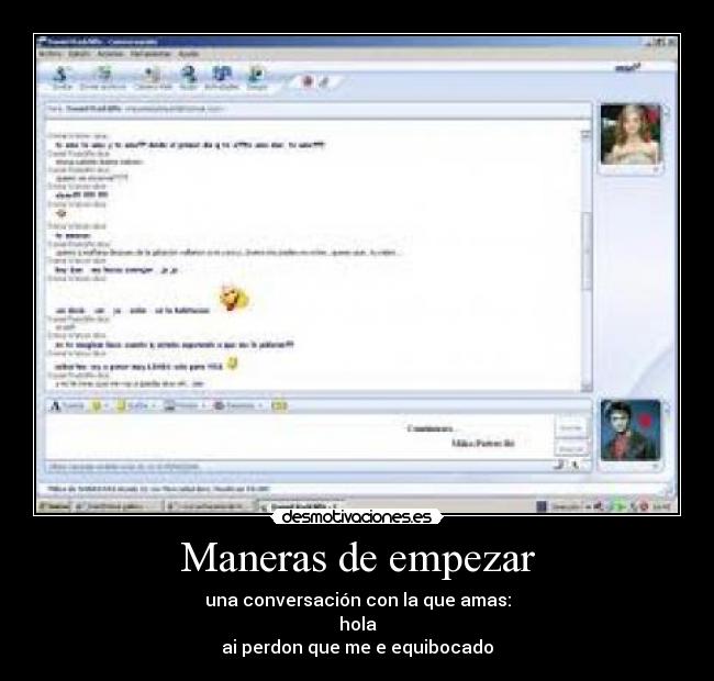 Maneras de empezar -