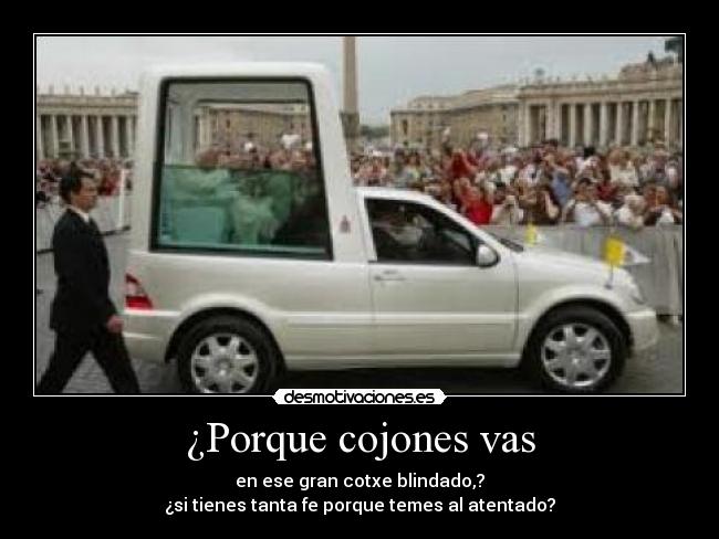 carteles cotxe blindado desmotivaciones