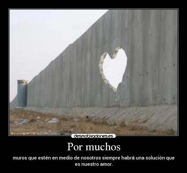 Por muchos -