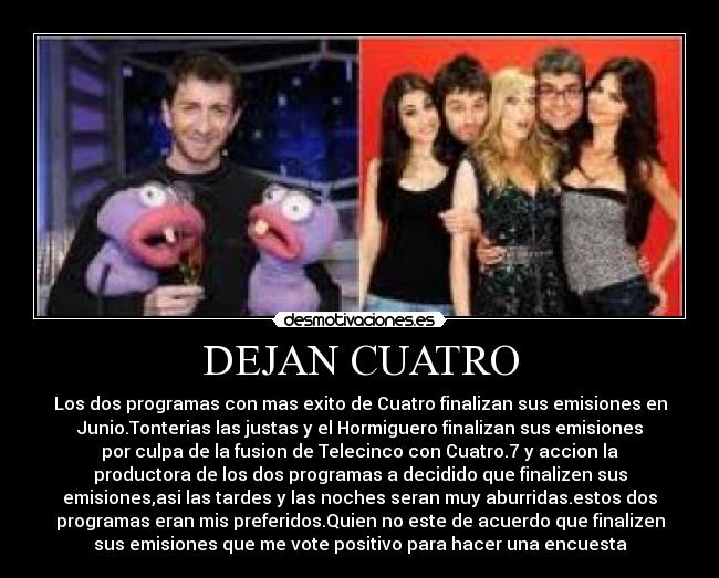 DEJAN CUATRO -