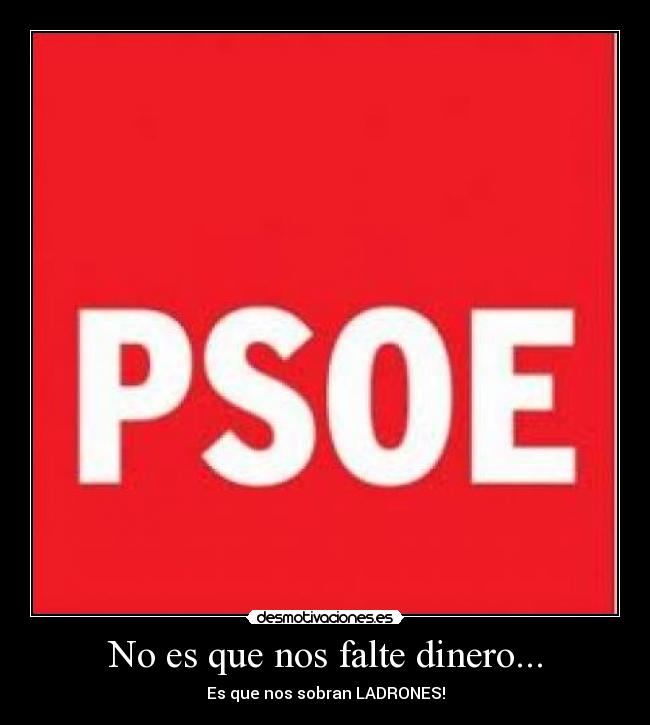 No es que nos falte dinero... - 