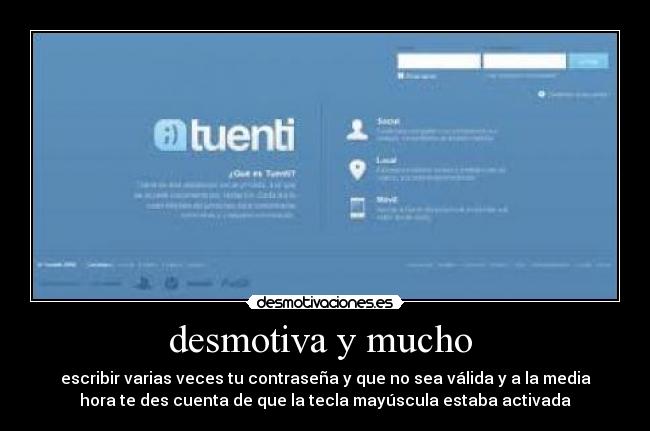 desmotiva y mucho -