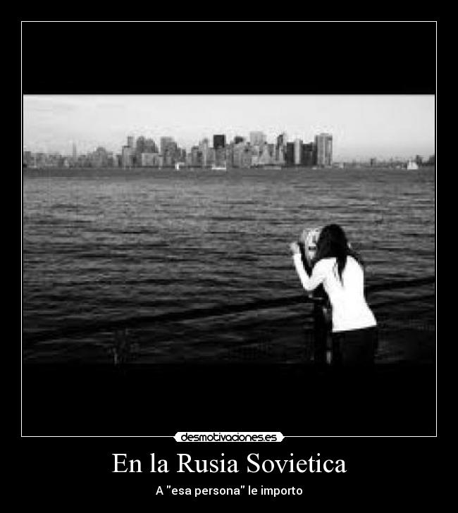 En la Rusia Sovietica -
