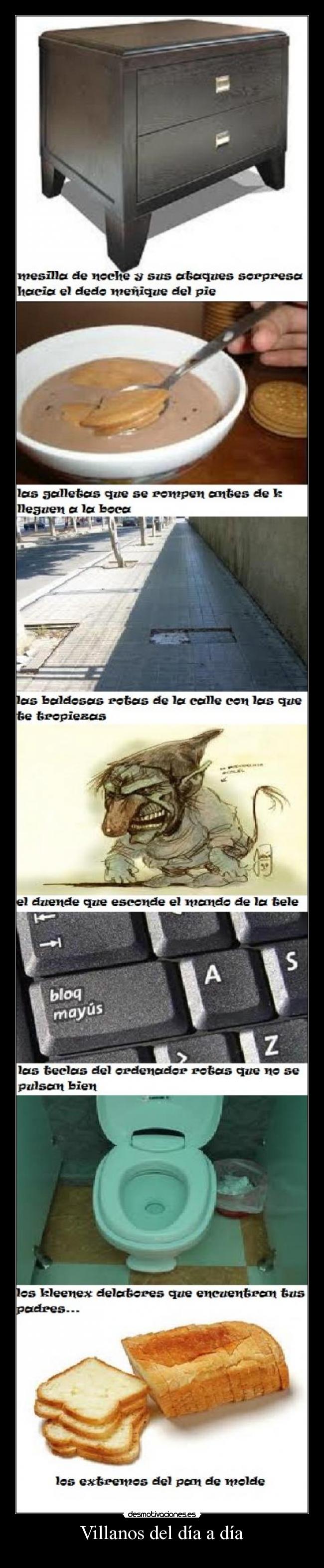 carteles villanos desmotivaciones