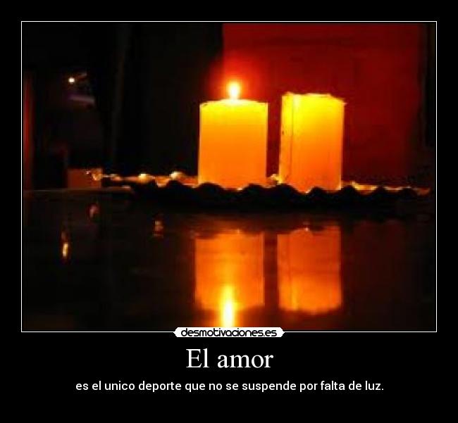 El amor -