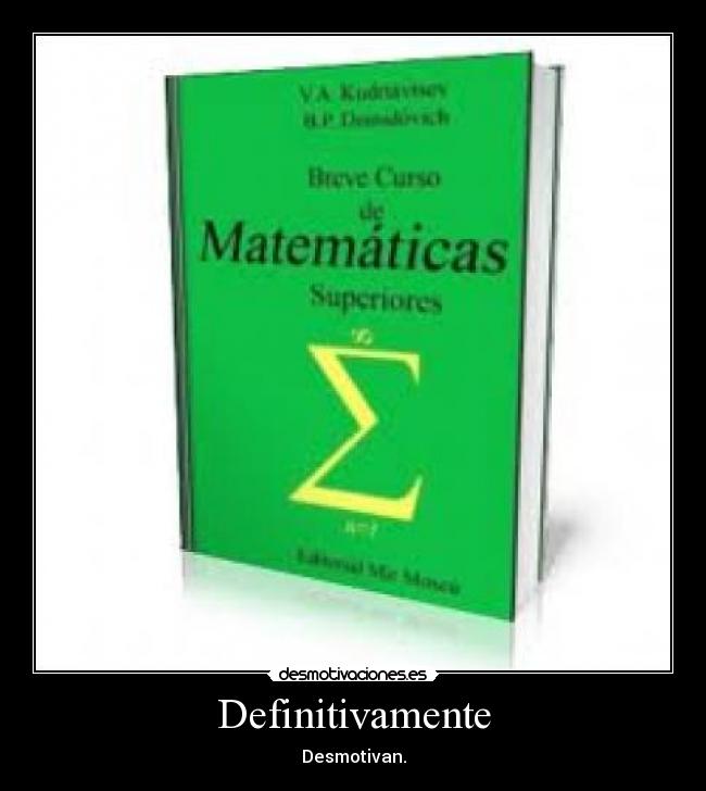 Definitivamente -