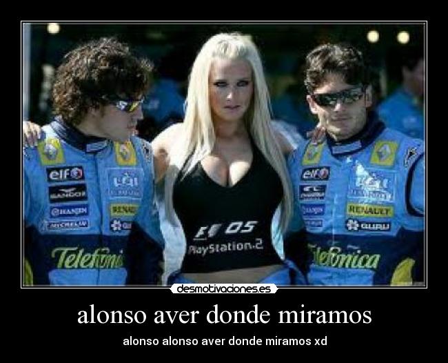 alonso aver donde miramos -