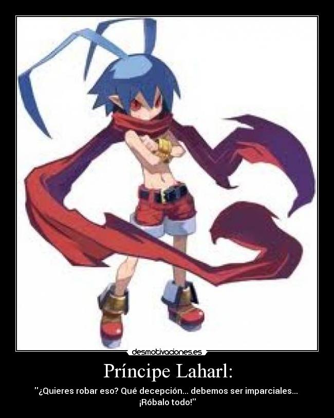 Príncipe Laharl: - 