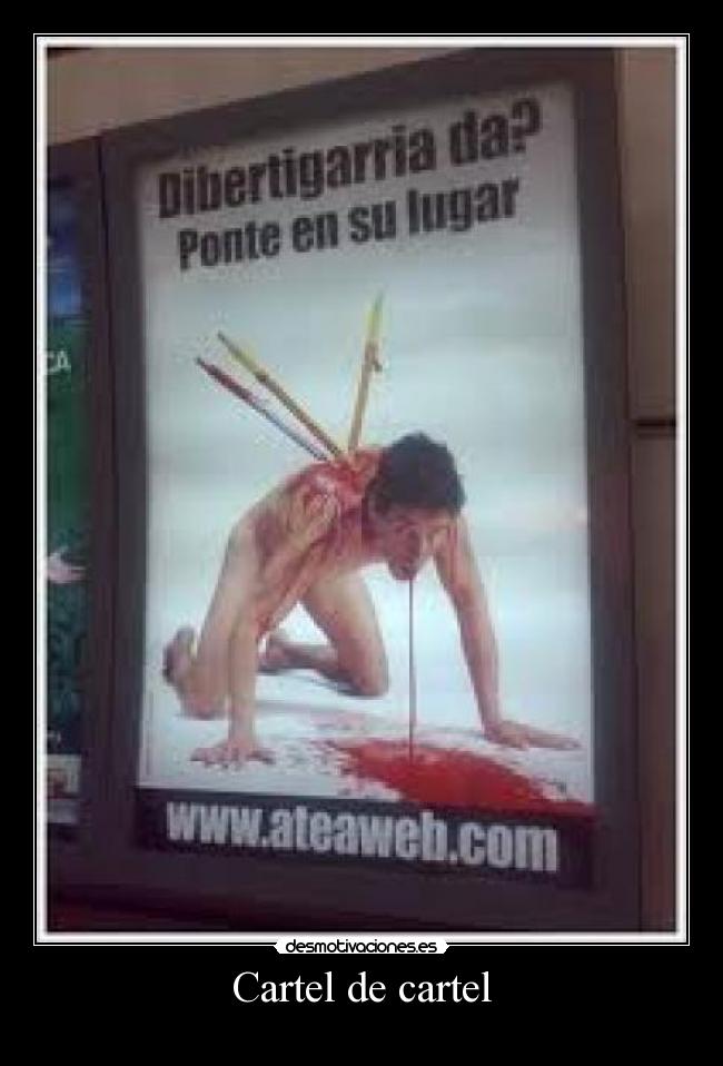 Cartel de cartel -