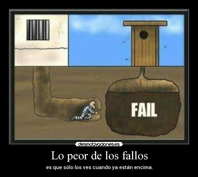 Lo peor de los fallos -