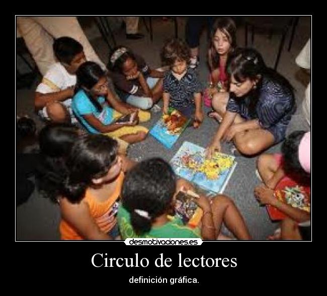 Circulo de lectores - definición gráfica.