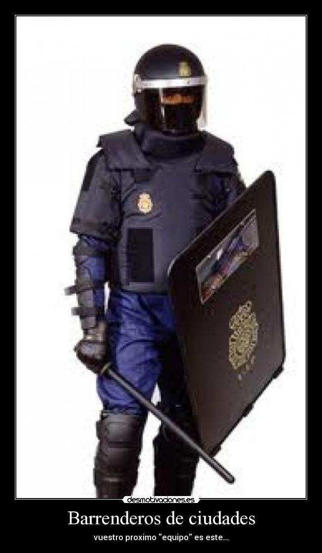 Barrenderos de ciudades - vuestro proximo equipo es este...