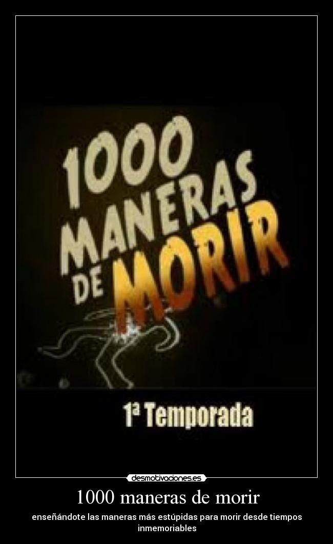 1000 maneras de morir - 