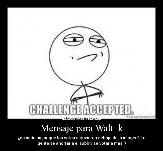 Mensaje para Walt_k - 
