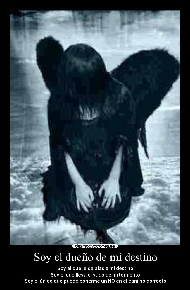 carteles destino soy dueno destino desmotivaciones