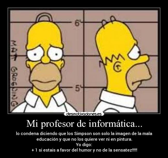 Mi profesor de informática... - 