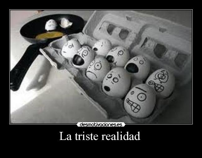 La triste realidad  - 